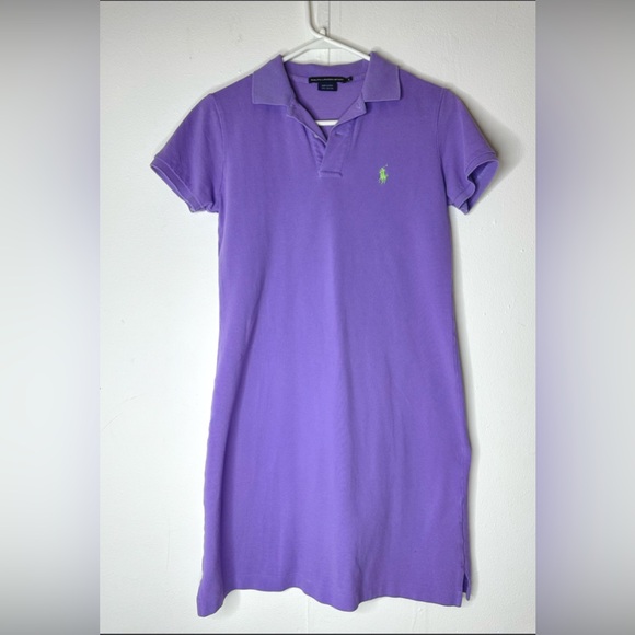 Ralph Lauren Dresses & Skirts - Ralph Lauren Sport Purple Polo Dress 100% Cotton Size Small